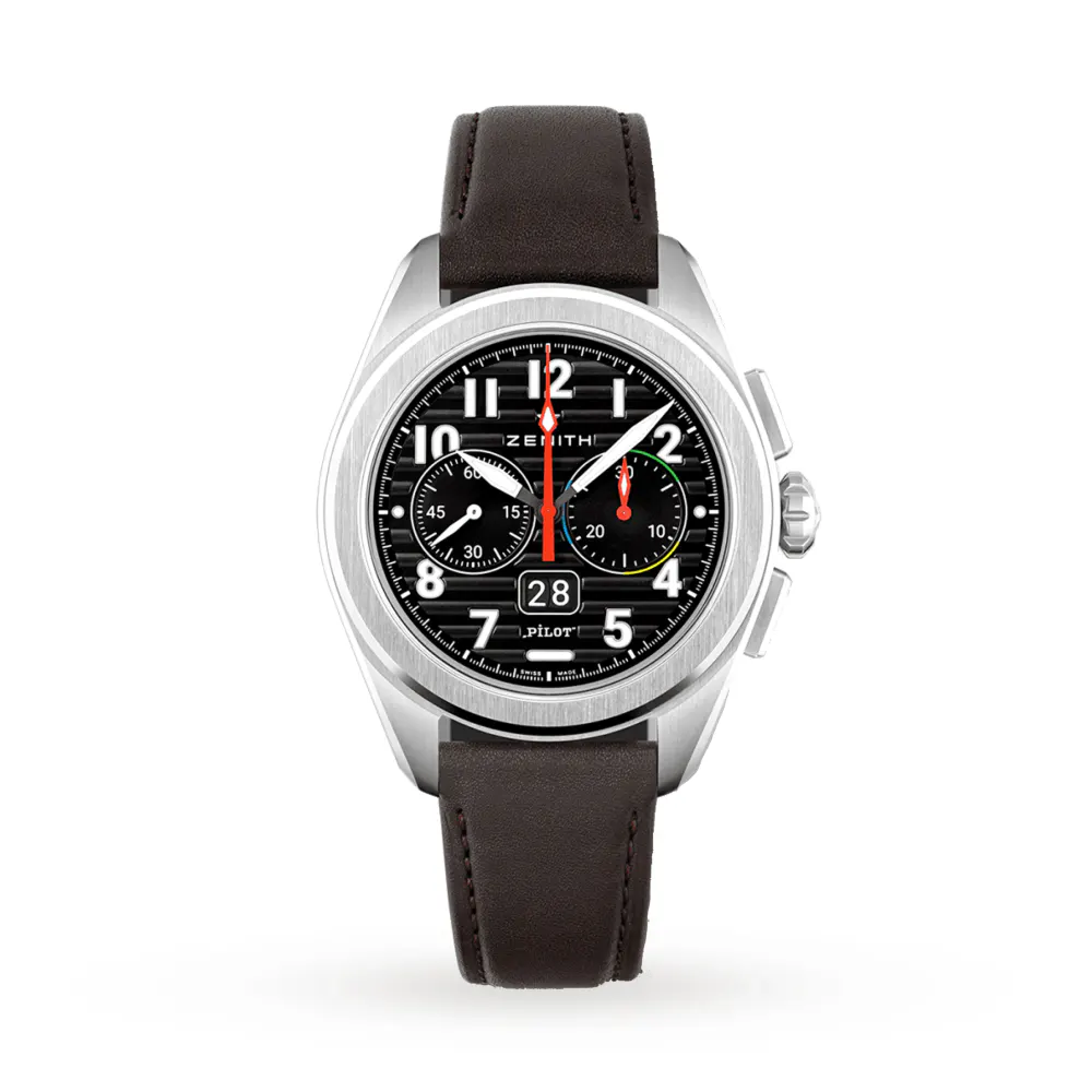 Zenith Pilot Big Date Flyback 42.5mm Mens Watch detail 2