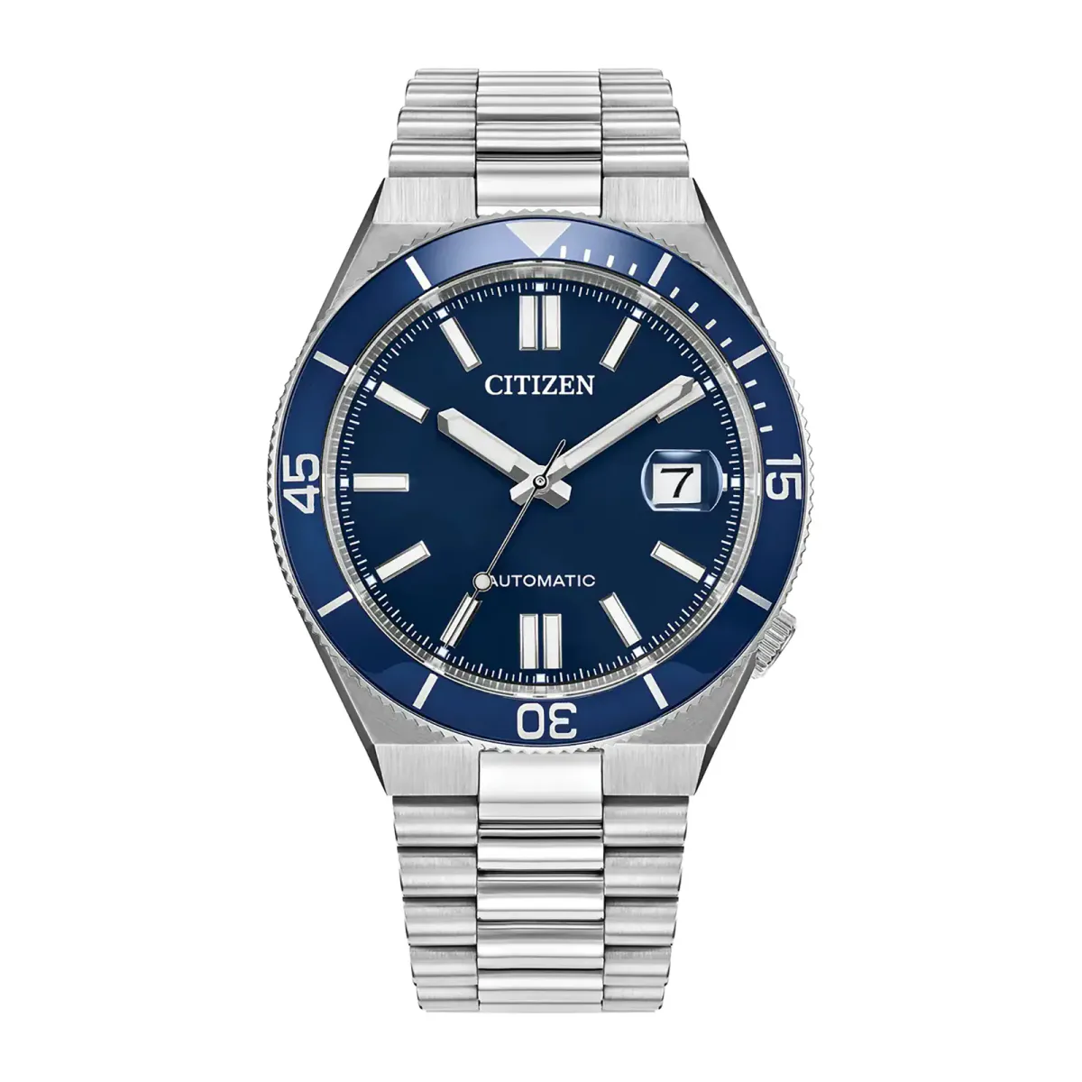 Citizen Tsuyosa Shore Automatic 40mm Mens Watch Blue