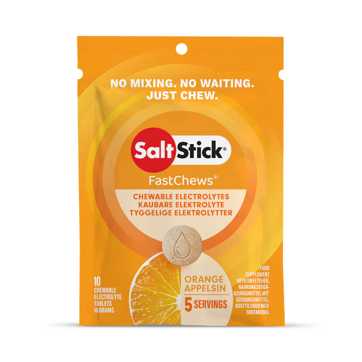 Saltstick Fastchews Orange 10 Chewable Tablets