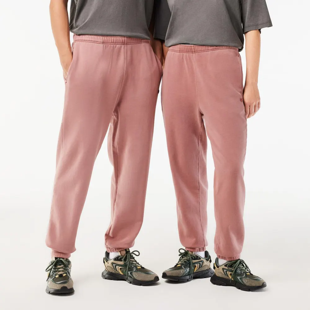 Lacoste Men's Closed Hem Fleece Joggers detail 2