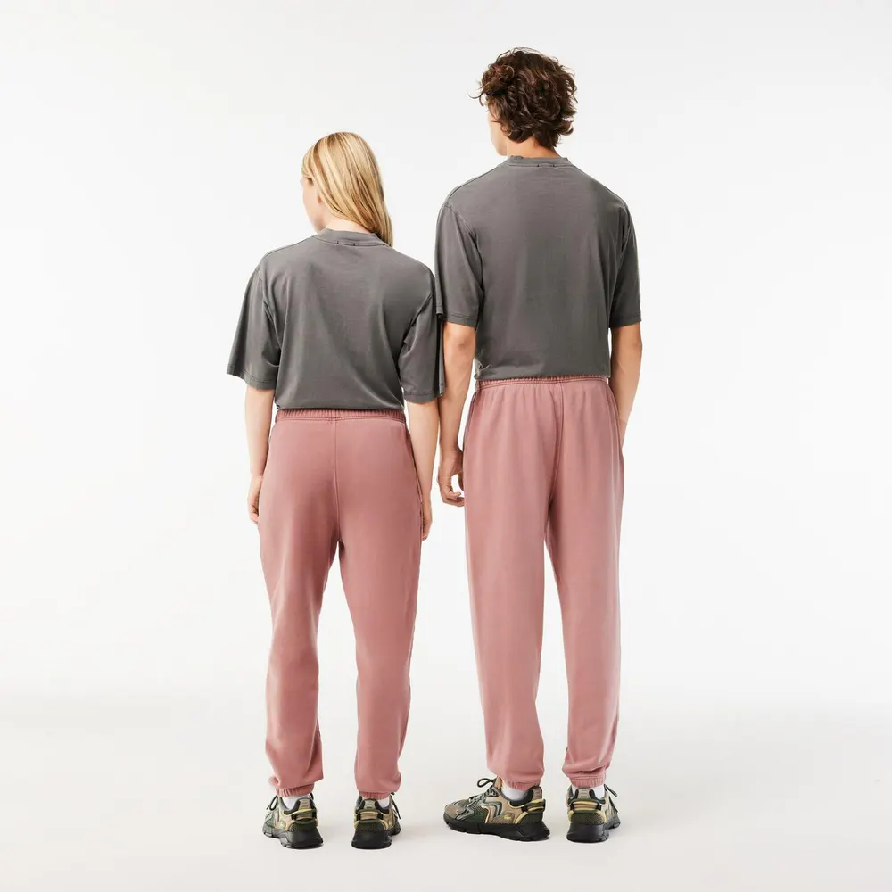 Lacoste Men's Closed Hem Fleece Joggers detail 3