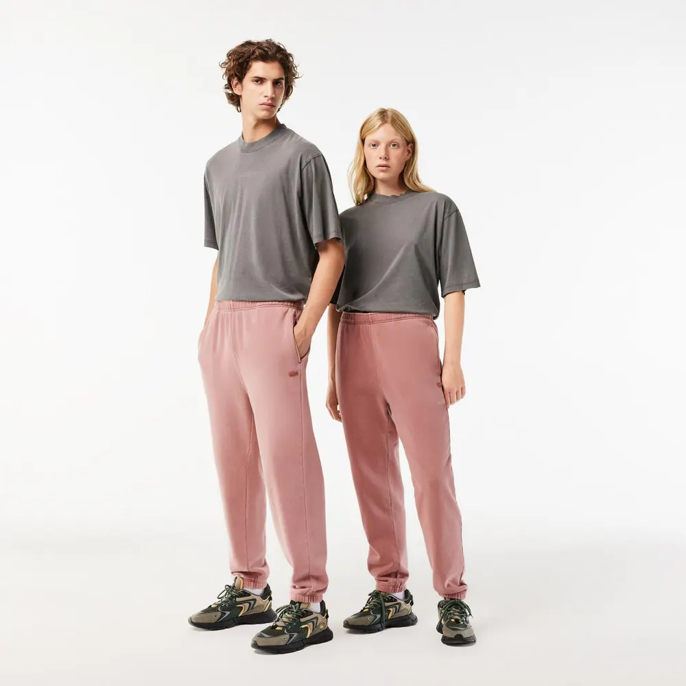 Lacoste Men's Closed Hem Fleece Joggers