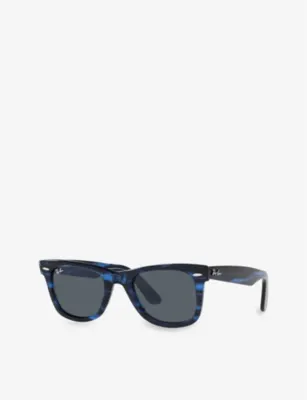 RAY-BAN RB2140 Wayfarer acetate sunglasses detail 2