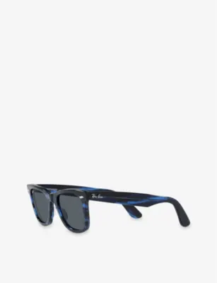RAY-BAN RB2140 Wayfarer acetate sunglasses detail 3