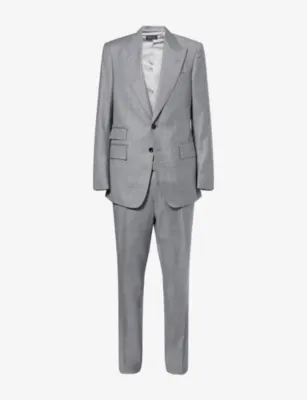 TOM FORD Shelton Single-Breasted Wool Suit