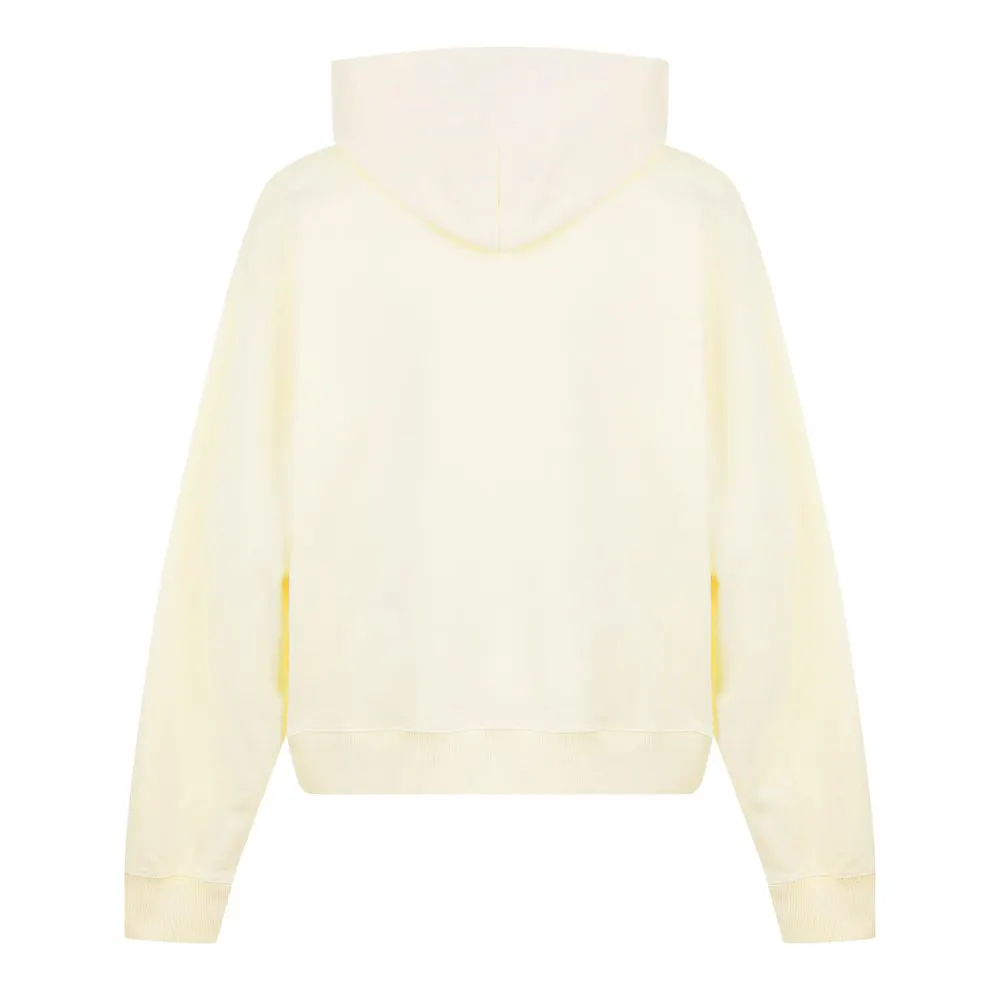 Off White Men's Script Hoodie, Logo Hoodie detail 2