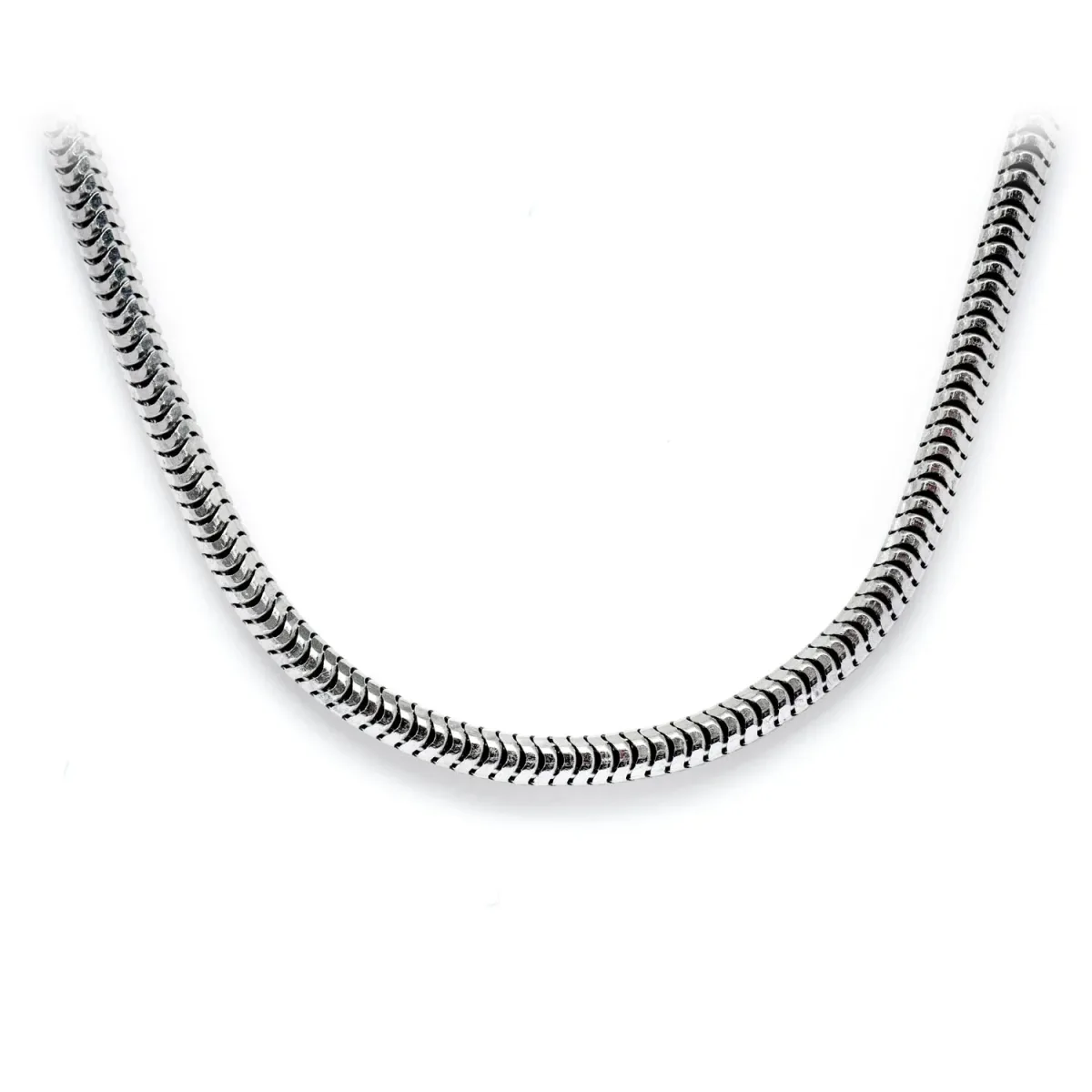 For Him Sterling Silver Snake Chain in 3mm / 925 Sterling Silver / 22" – Chain