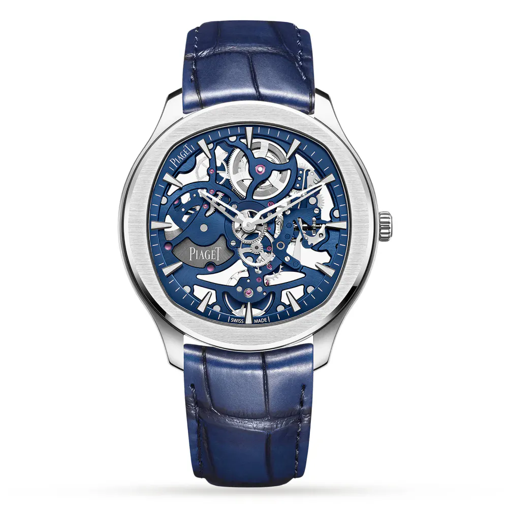Piaget Polo Skeleton 42mm Mens Watch in Blue, additional product view 2