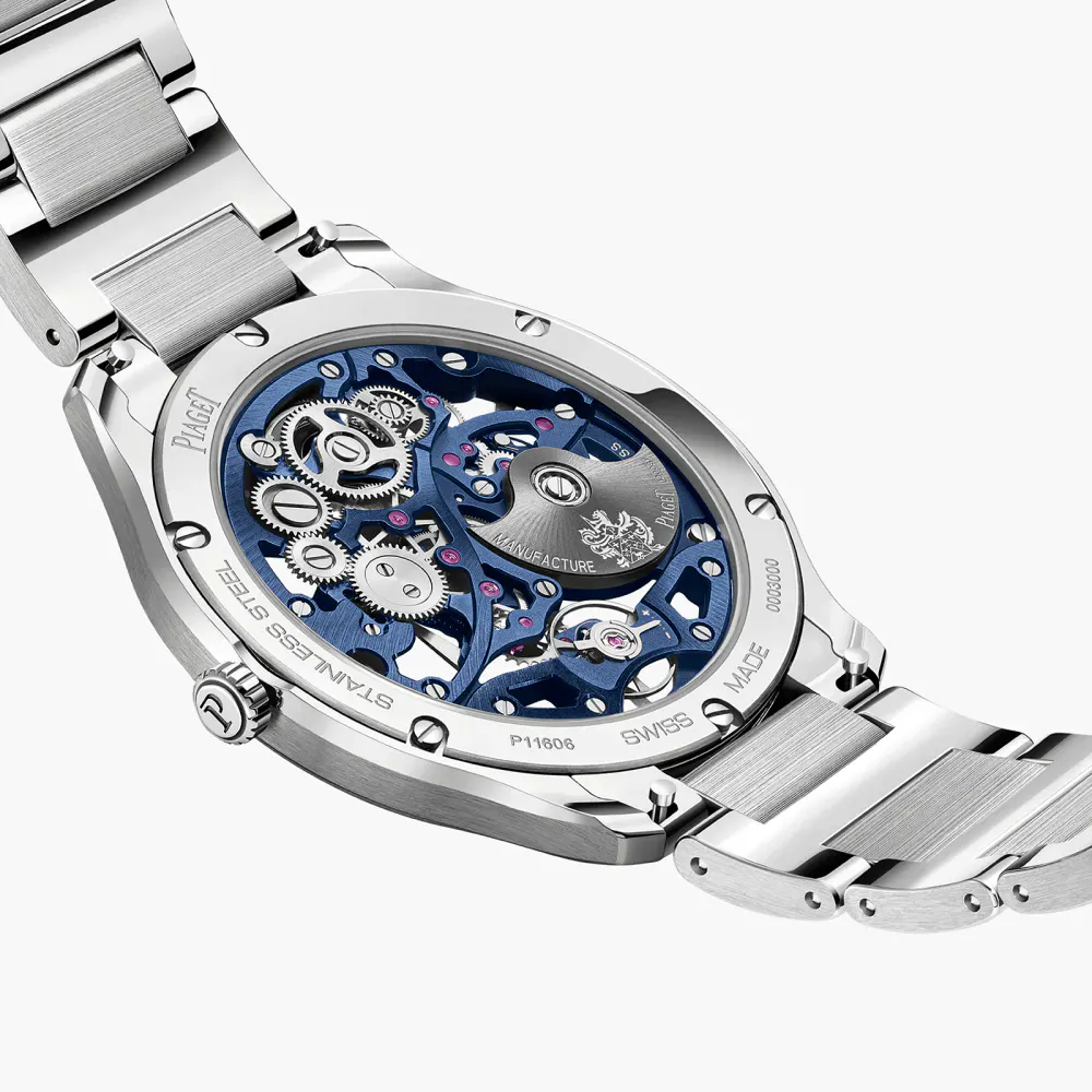Piaget Polo Skeleton 42mm Mens Watch in Blue, additional product view 3