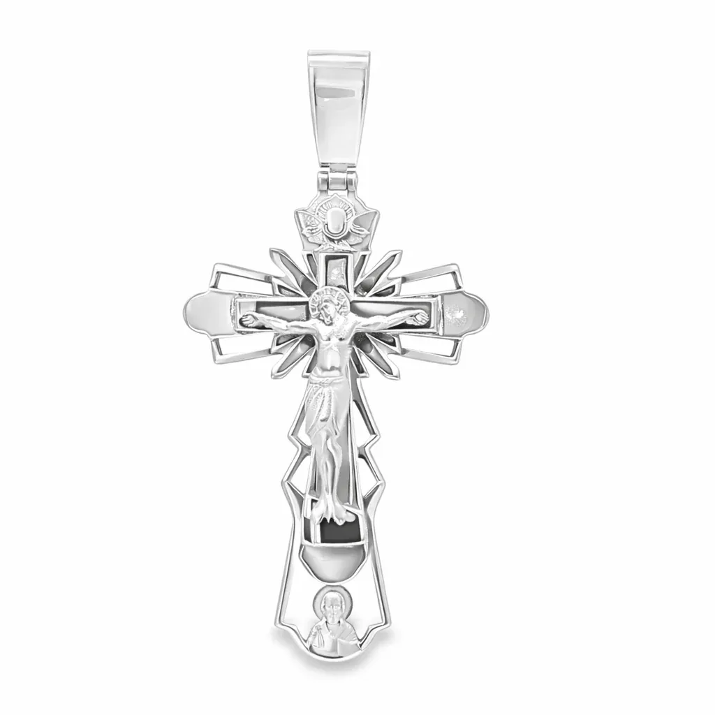 MARYAM - For Him SILVER Silver Jesus Crucifix Pendant 71117 – Pendant