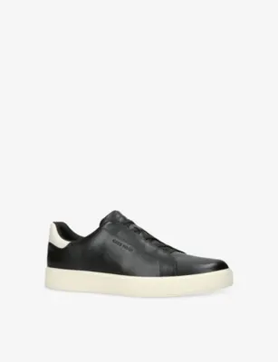 COLE HAAN Grandpro Luxe Leather Low-Top Trainers - EUR 43 / 9 UK MEN in BLK/WHITE, additional product view 3