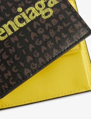 BALENCIAGA Select Cotton-Canvas Wallet detail 2