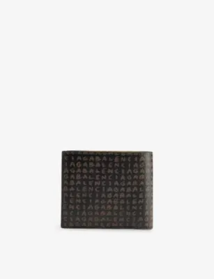 BALENCIAGA Select Cotton-Canvas Wallet detail 3