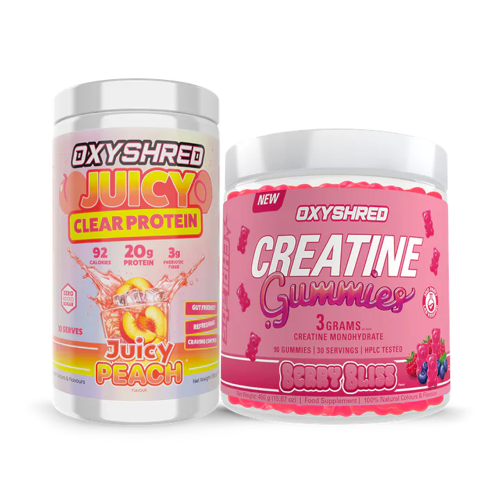 Oxyshred Clear Whey Peach & Creatine Duo