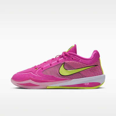 Nike Sabrina 4 Basketball Shoes - Desert Pink/Pink Rise/Shadow Brown/Lemon Venom in Desert Pink/Pink Rise/Shadow Brown/Lemon Venom – Nike men's and unisex