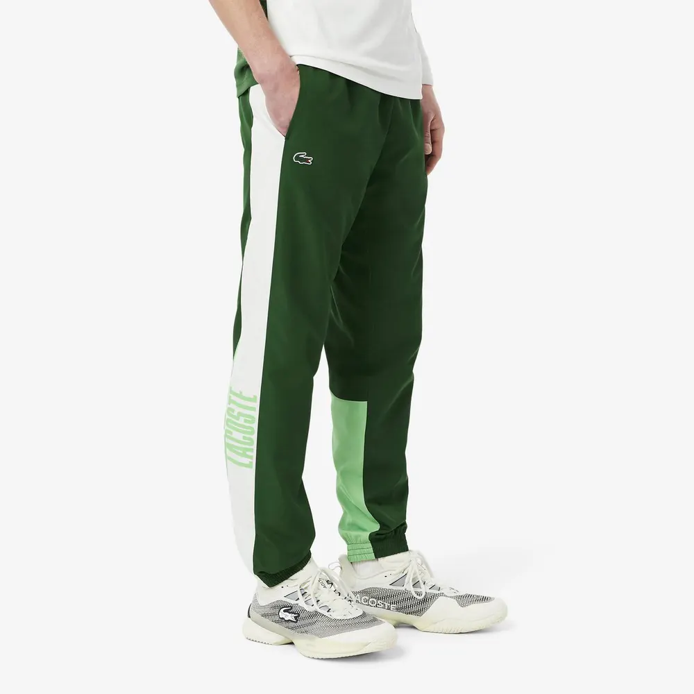 Lacoste Tennis Colour Block Joggers detail 2