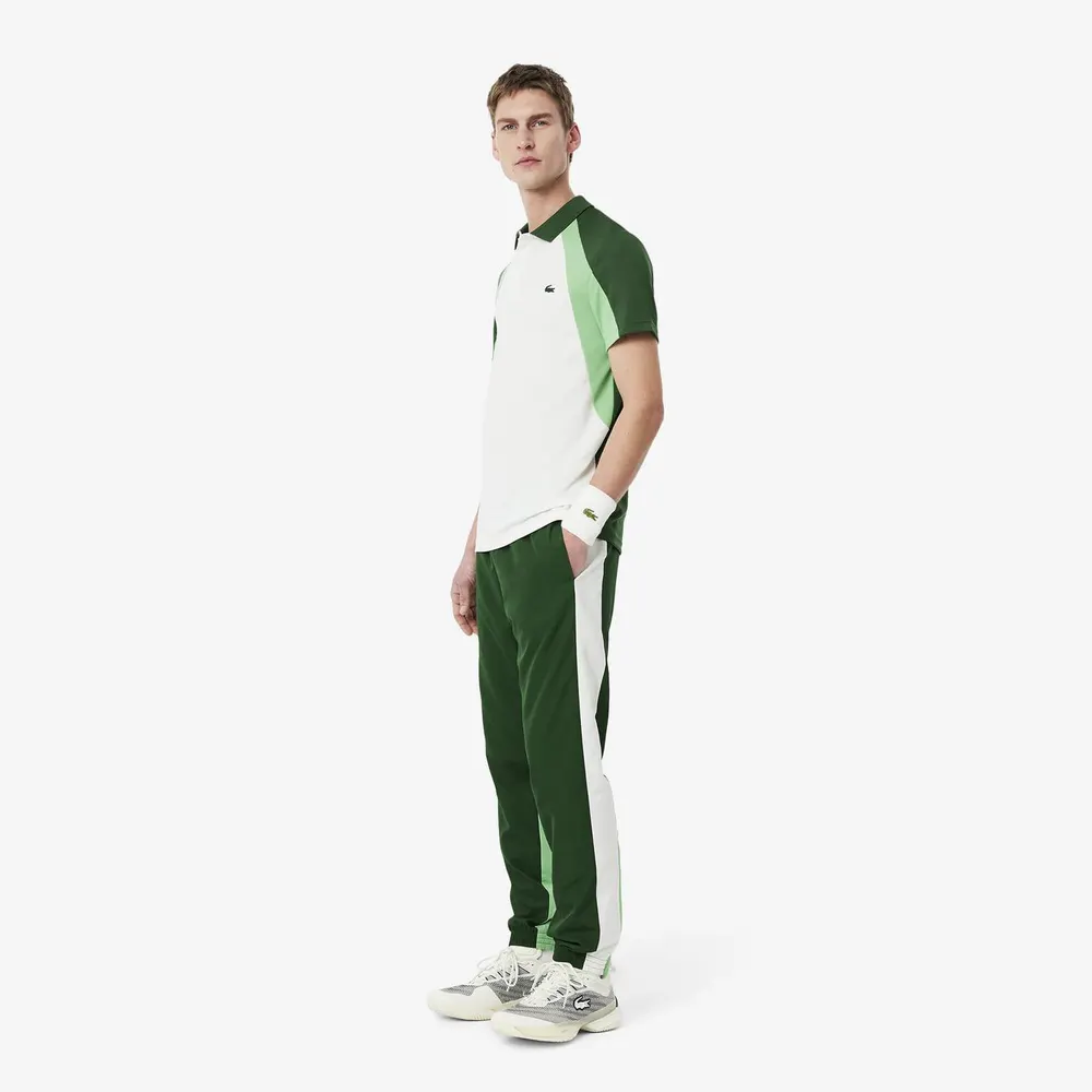 Lacoste Tennis Colour Block Joggers detail 3