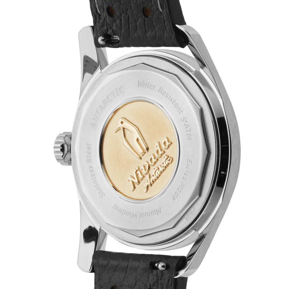 Nivada Grenchen Antarctic 35mm Mens Watch White in White, additional product view 3