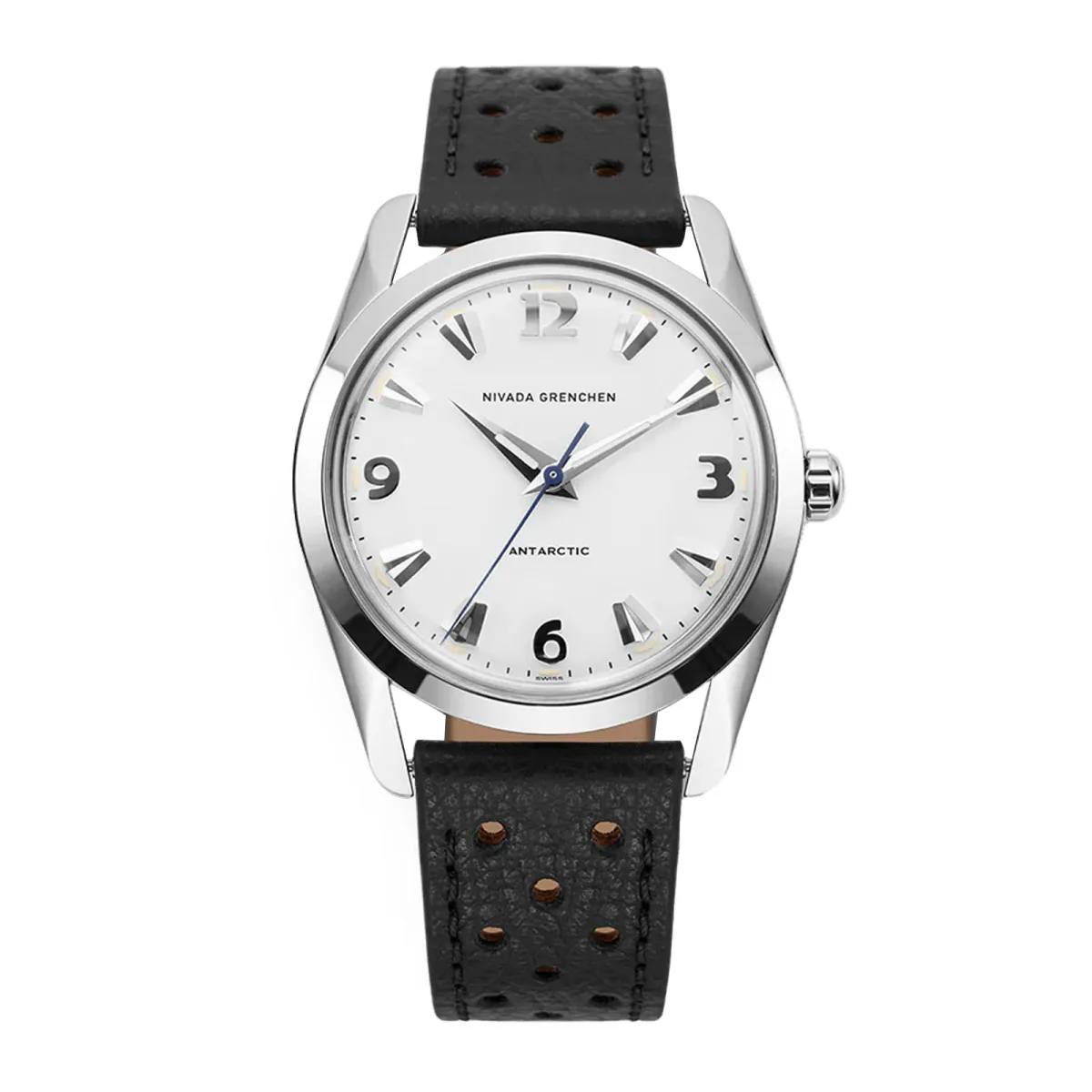 Nivada Grenchen Antarctic 35mm Mens Watch White