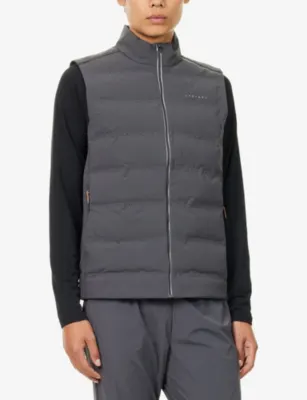CASTORE Zone Training LVS Insulated Woven Gilet detail 3