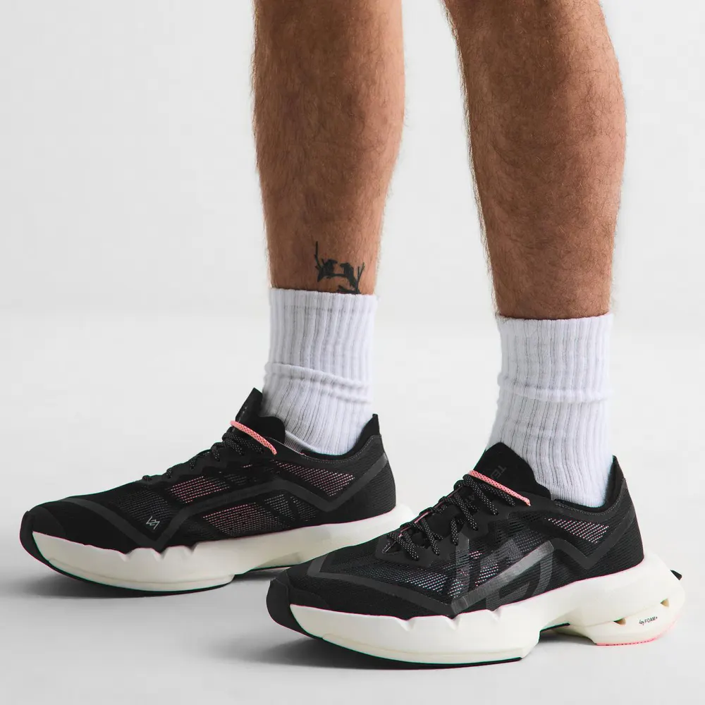 Represent 247 Men's Fast Neutral Running Shoes in Black, additional product view 3