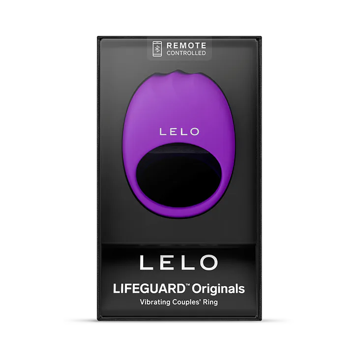 Lelo LIFEGUARD™ Originals Vibrating Ring Purple