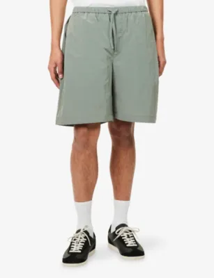 SEVENTH Ofuanto Check Swim Shorts in TEA, additional product view 3