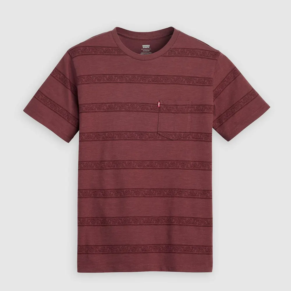 Levis Men's Classic Pocket Cotton Short-Sleeve Crew-Neck T-Shirt