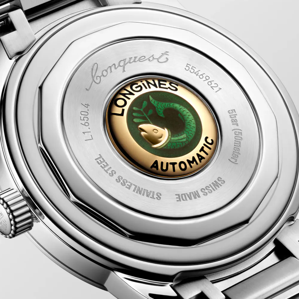 Longines Conquest 40mm Mens Watch Silver in Silver, additional product view 2