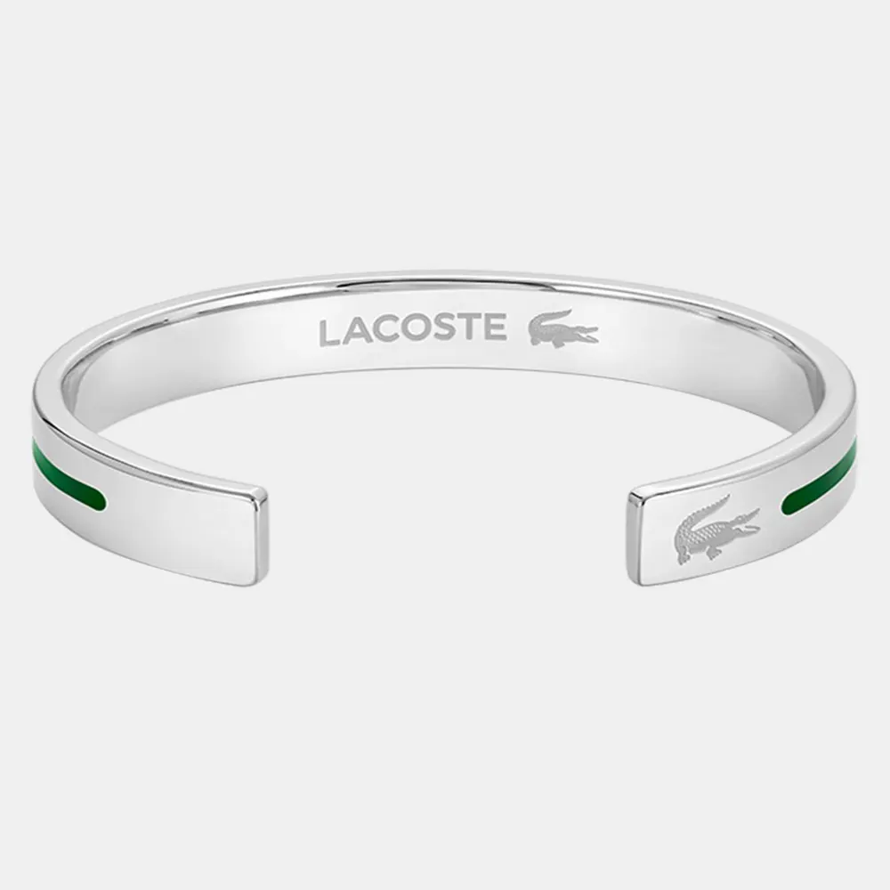 Lacoste Mens Adventurer Bangle Bracelet detail 2