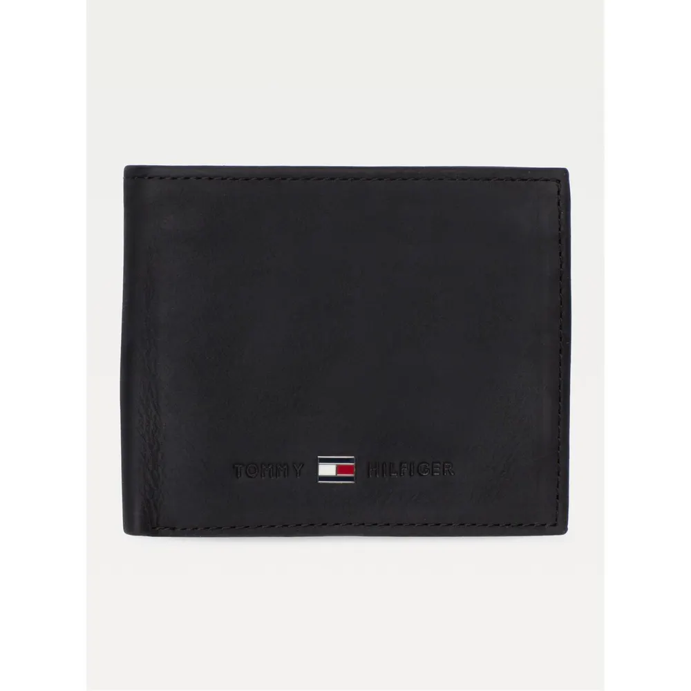 Tommy Hilfiger Johnson Small Bifold Leather Wallet