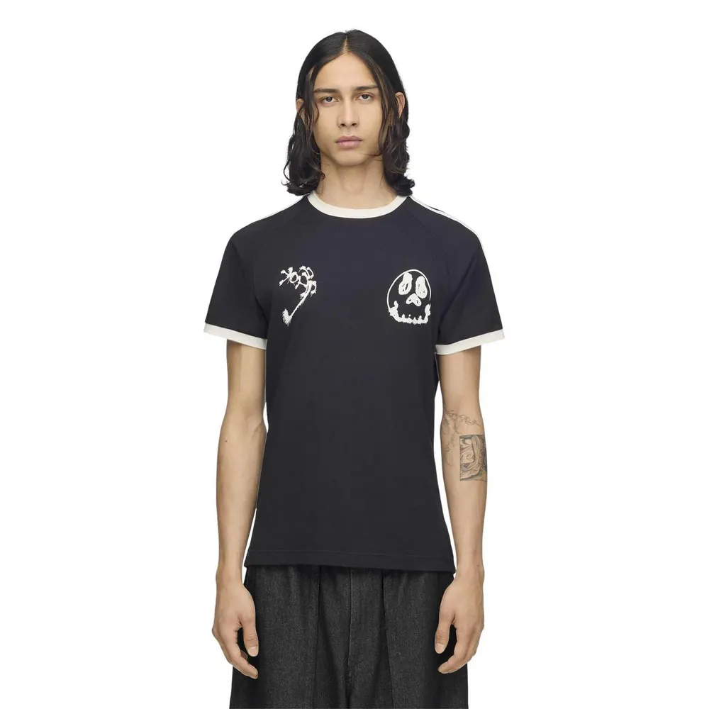 Y3 Y3 GFX Cali Tee Sn64 in Black, additional product view 3