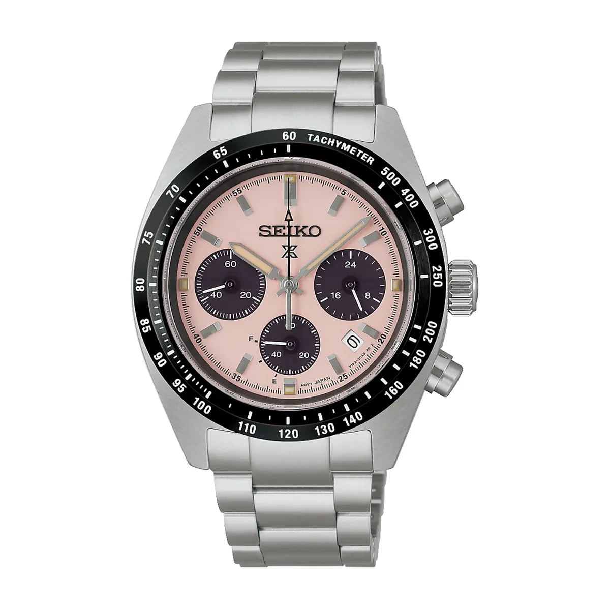 Seiko Prospex Speedtimer ‘Youngtimer’ 39mm Mens Watch Pink