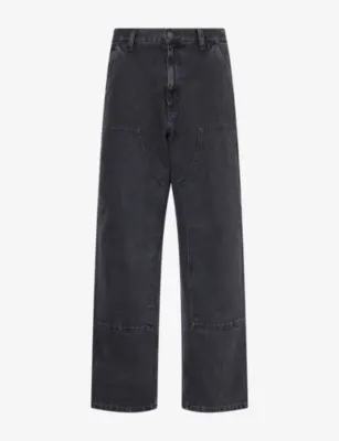 CARHARTT WIP Double Knee Relaxed Cotton Jeans - 38/32