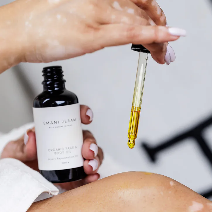 Emani Jeram Organic Facial & Body Oil 50ml, additional product view 2