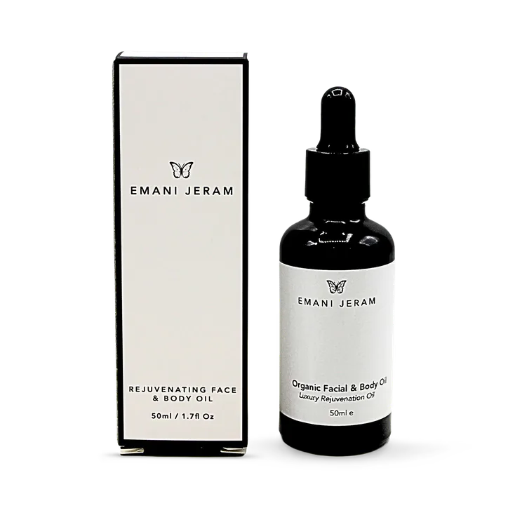 Emani Jeram Organic Facial & Body Oil 50ml – Beauty > Skincare > Face Care > Face Oil & Serum