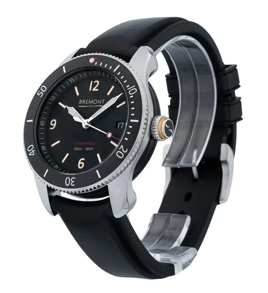 Bremont Supermarine S300-BK-R-S — 2025 — Excellent in Black Quarter Arabic, additional product view 2