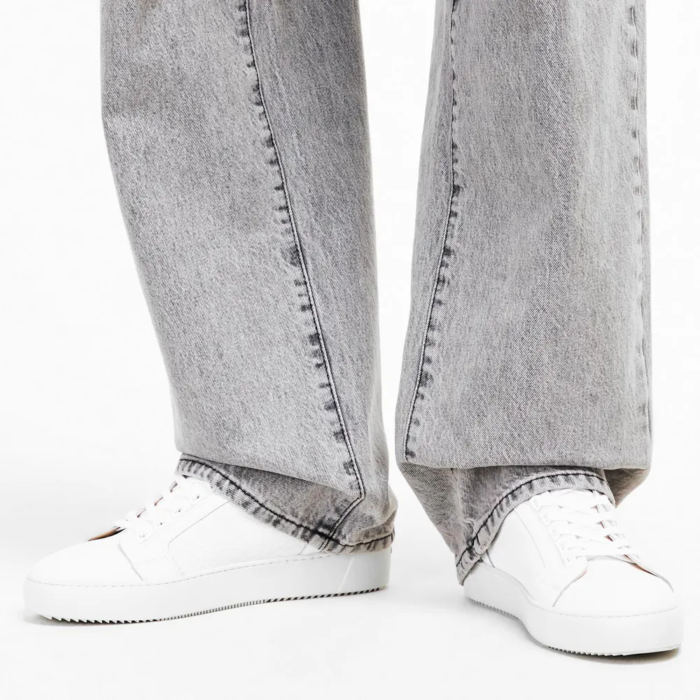 Android Homme Men's Venice Dperf Low-Top Trainers in White/White, additional product view 3