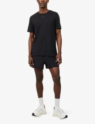 GYMSHARK Slim-Fit Seamless Stretch-Woven Running T-Shirt detail 2