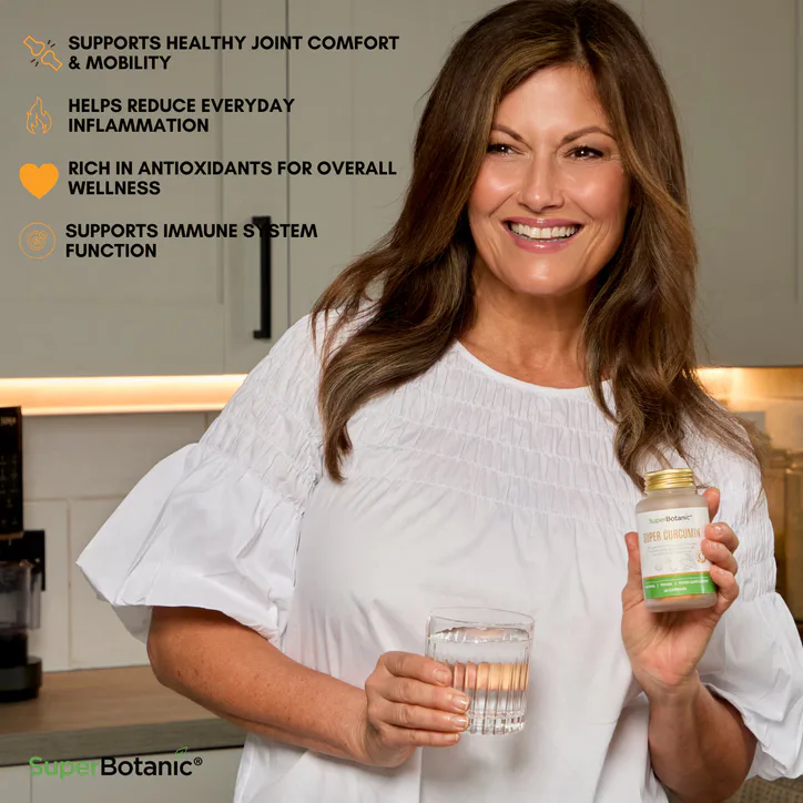 SUPER BOTANIC Super Curcumin 60 Capsules, additional product view 2