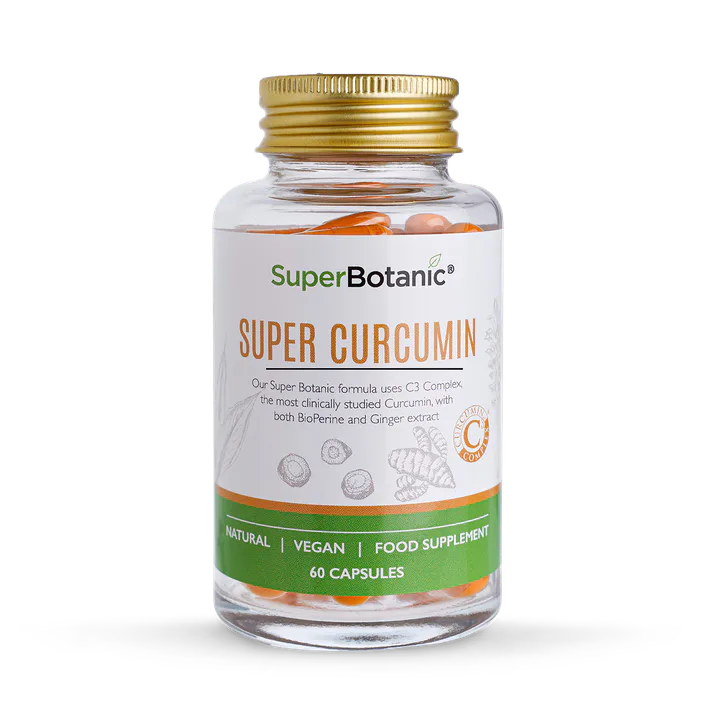 SUPER BOTANIC Super Curcumin 60 Capsules – Vitamins & Supplements > Condition > Muscle & Joint Support