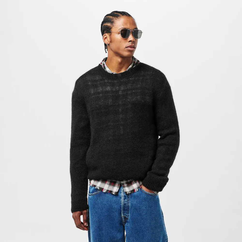 DSquared2 Men's Knitted Crew Neck Jumper detail 3