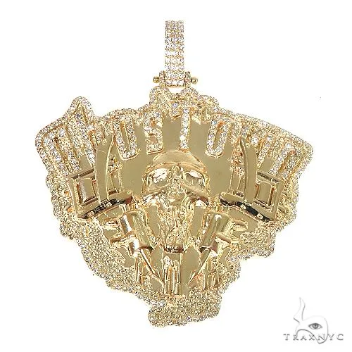RINA - For Him CUSTOM Custom Made Logo Ghost Pendant 67083 in Rose Gold – Pendant