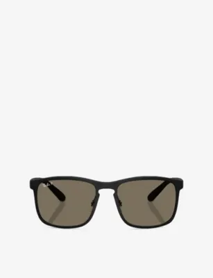 RAY-BAN RB4264 Square-Frame Acetate Sunglasses