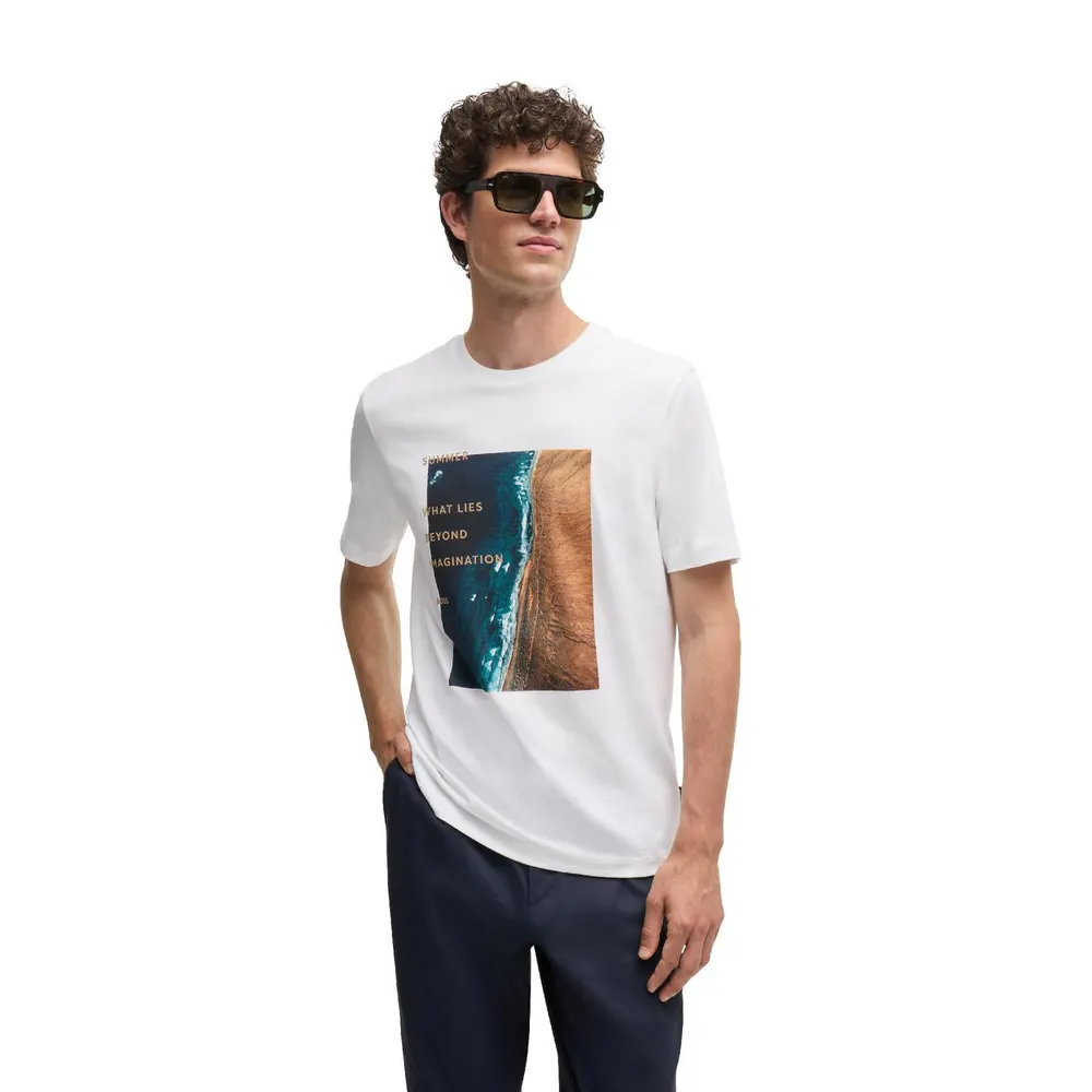 Boss Men's Tiburt T-Shirt detail 2
