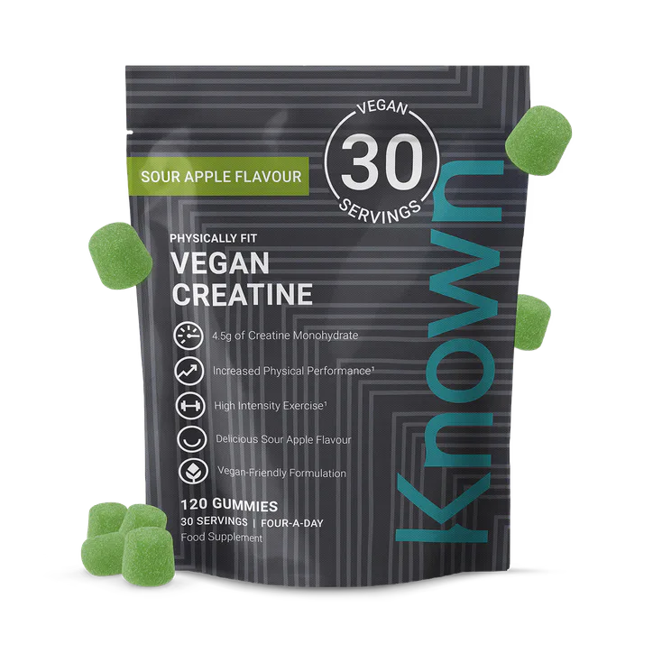 Known Nutrition Creatine Sour Apple Flavour 120 Gummies