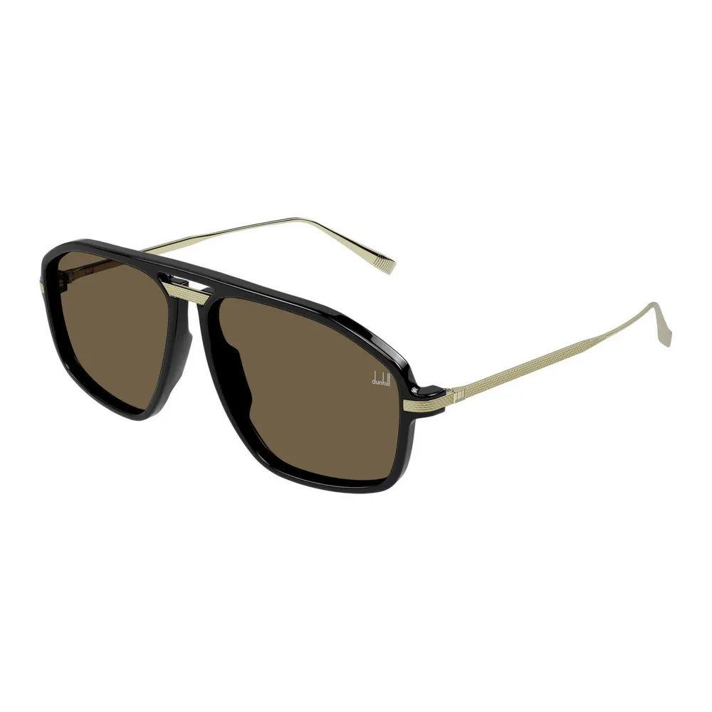 Dunhill Eyewear Men's DU0120S Aviator Sunglasses