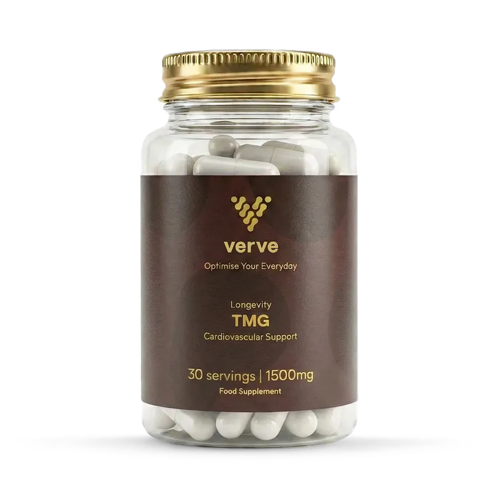 Verve TMG (Trimethylglycine) 1500mg - Longevity & Cardiovascular Support - 30 Servings