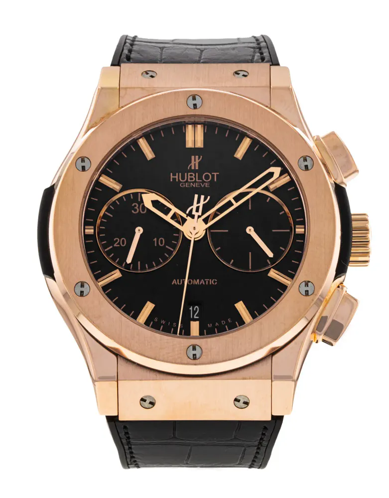 Hublot Classic Fusion 521.OX.1180.LR — 2016 — Excellent in Black Baton – Pre-owned watches