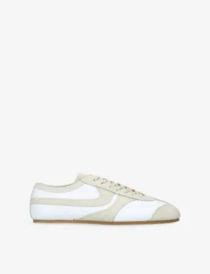 DRIES VAN NOTEN Dustin Leather Trainers - EUR 42.5 / 8.5 UK MEN in WHITE/OTH – Mens | Trainers | Lace up trainers